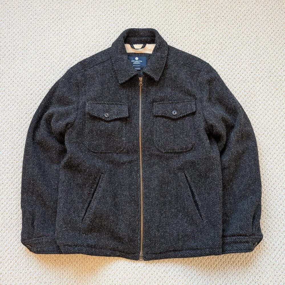 Aimé Leon Dore x Woolrich Wool Sherpa Lined Jacket Medium FW22